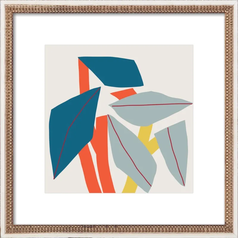 Colourful leaves by Jessica Nielsen for Artfully Walls
