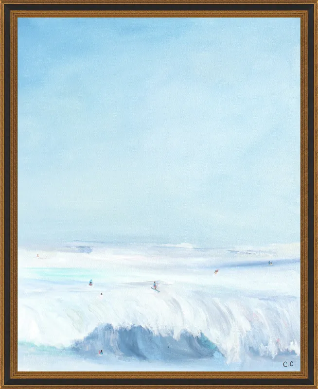 Wave Riders  by Caroline Chriss  for Artfully Walls