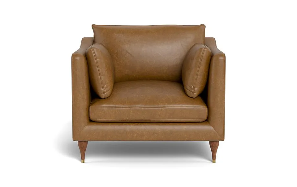 Caitlin Leather Accent Chair by The EverygirlÃ?Â®
