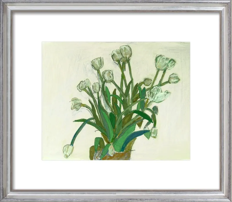 viridiflora tulip by Liz Innvar for Artfully Walls