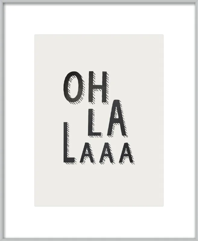Oh la la by Lonneke de Roos - Kind of Style for Artfully Walls