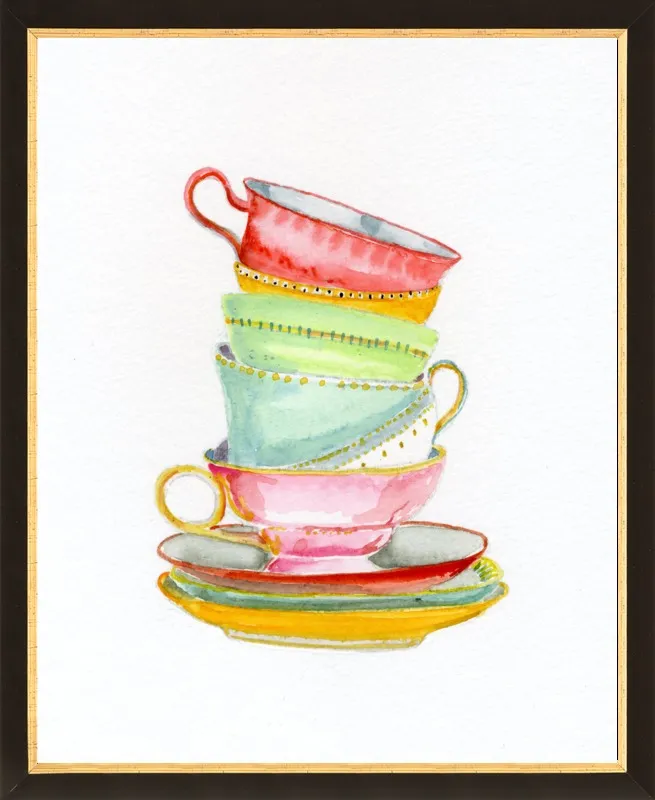 Teacups by Miri Eshet for Artfully Walls