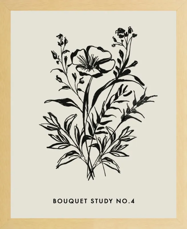 Bouquet Study No. 4 by Nancy Noreth for Artfully Walls