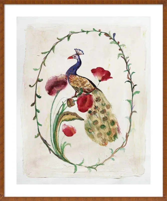 Peacock by Ruti Shaashua for Artfully Walls