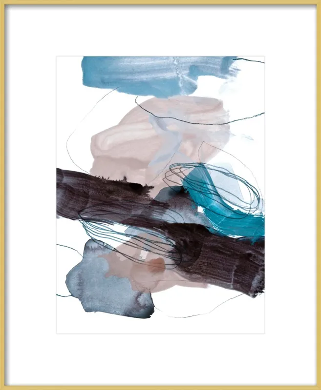 abstract painting VIII by Iris Lehnhardt for Artfully Walls