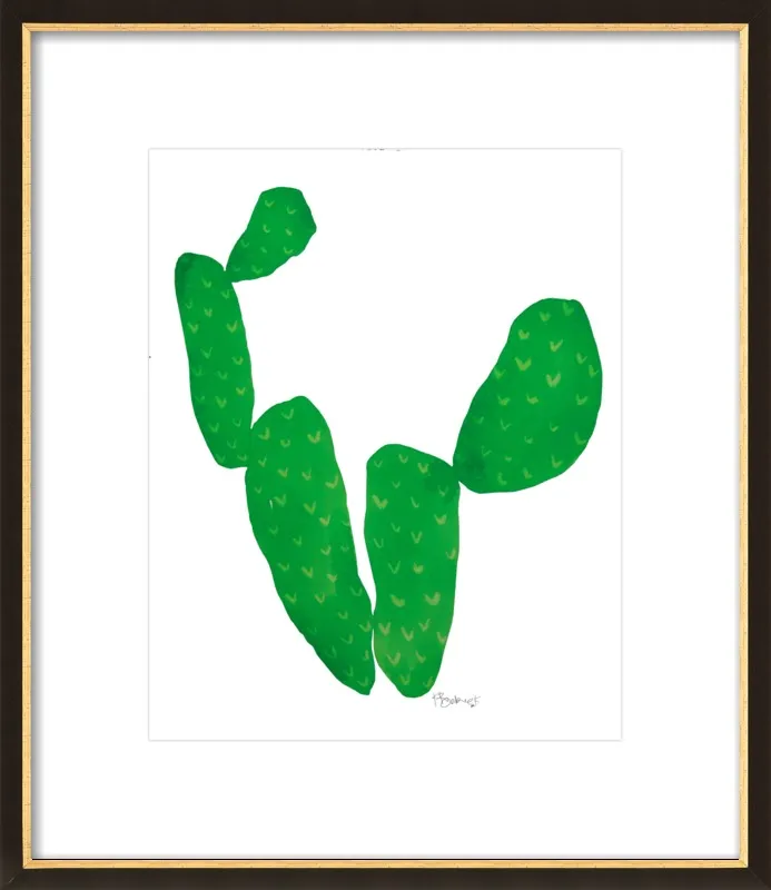 Green Cacti by Kate Roebuck for Artfully Walls