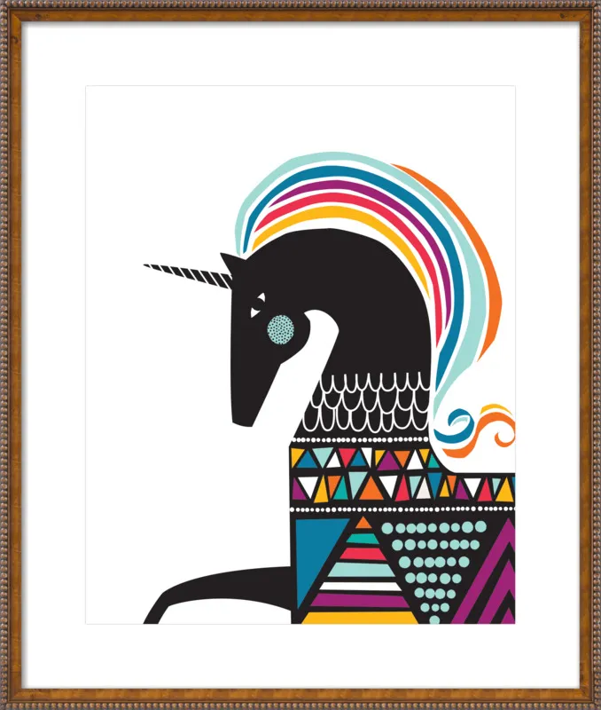 Unicorn by Rob Blackard for Artfully Walls
