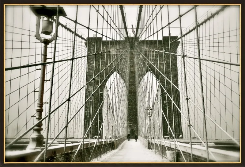 Brooklyn Bridge by Sivan Askayo for Artfully Walls