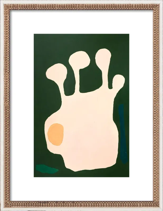 Nectarine Vase, abstraction 11 by Neicy Frey by Neicy Frey for Artfully Walls