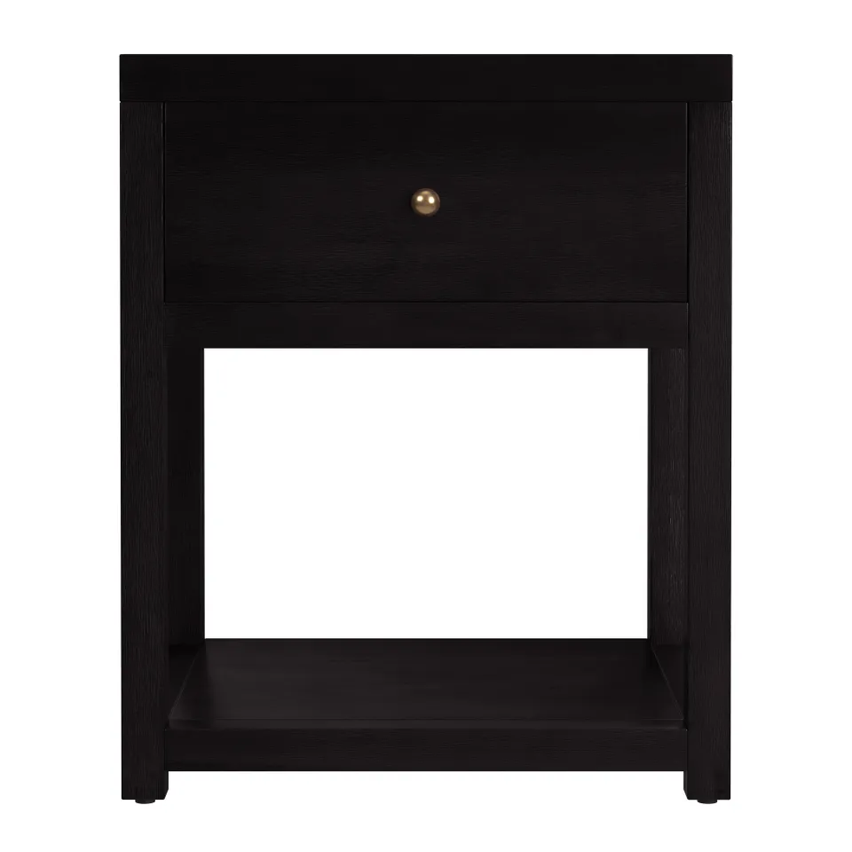 Nora Antique Coffee Nightstand