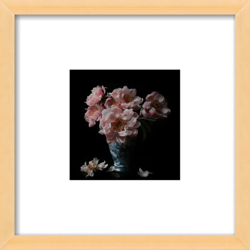 Pink Peonies  by Lucy Snowe for Artfully Walls