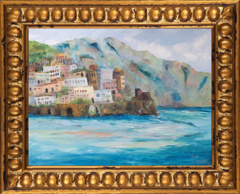 Amalfi Coast by Renee A Ortiz for Artfully Walls