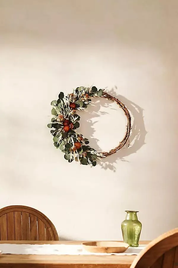 Bohemia Sunset Asymmetric Wreath