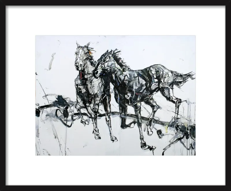 The Races by Shao Y. Zhang for Artfully Walls