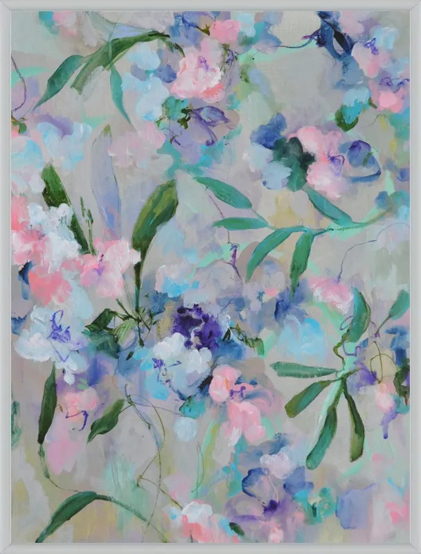 Arrangement in Blue and Lilac by Sonal Nathwani for Artfully Walls