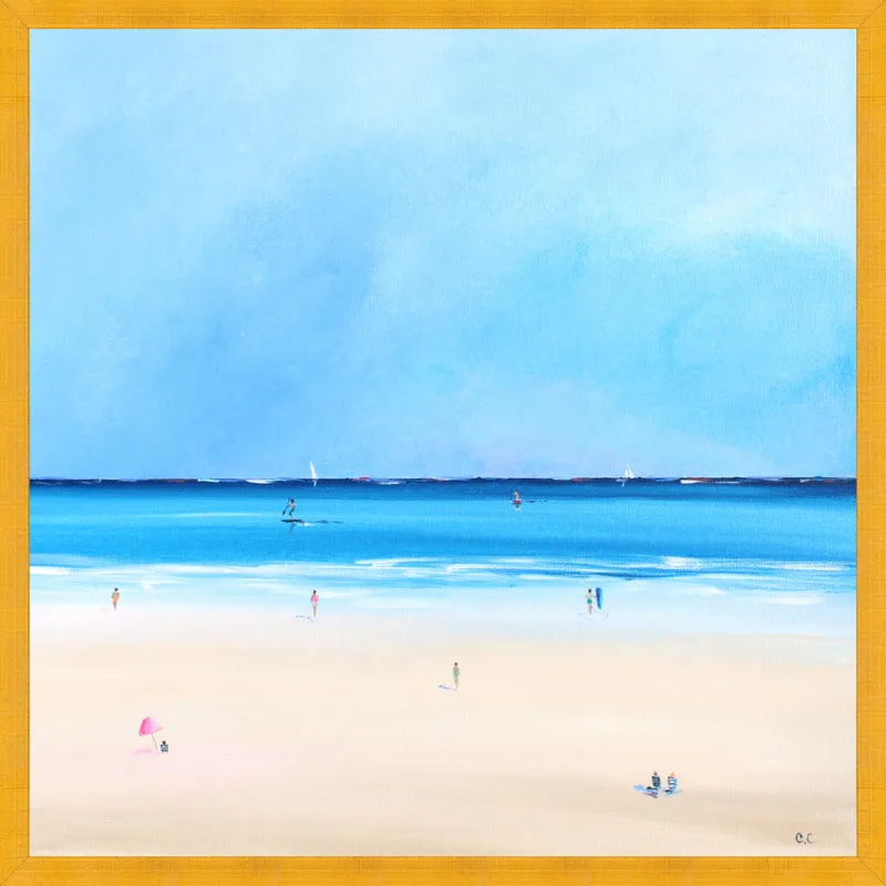 Smooth Ocean Sale by Caroline Chriss  for Artfully Walls