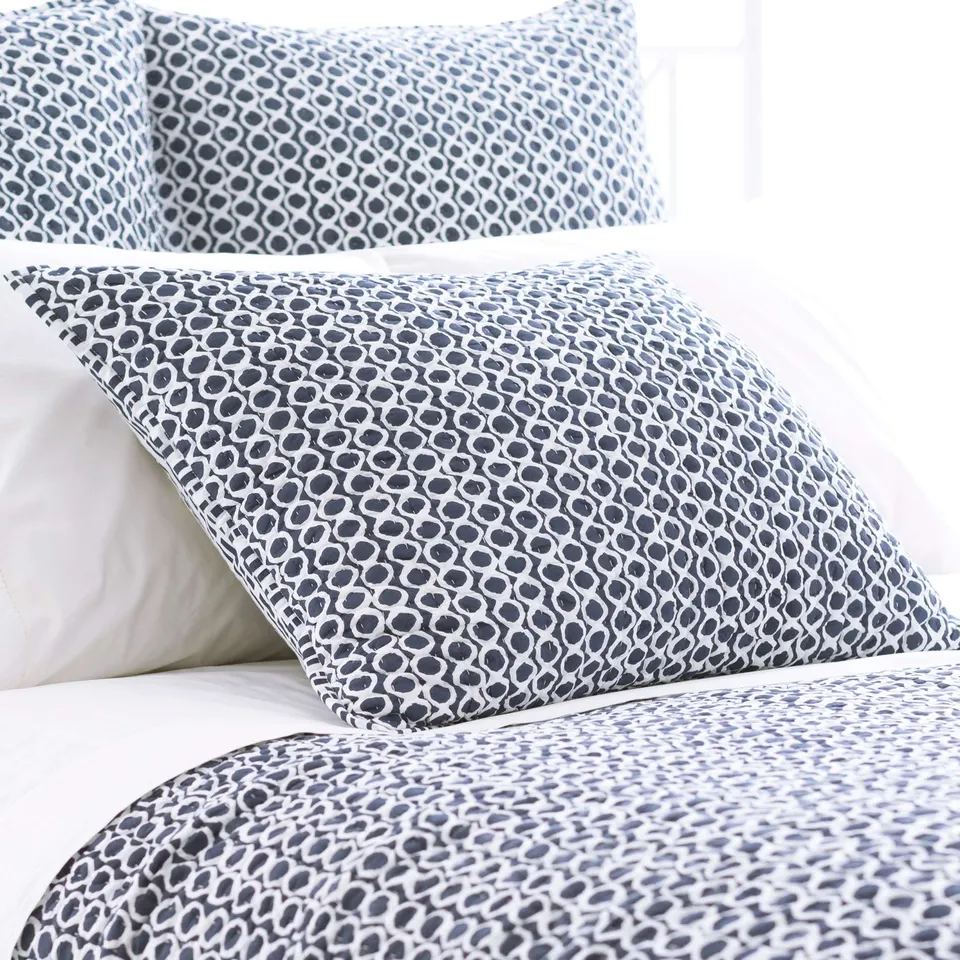Tyler Indigo Quilted Sham