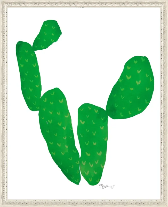 Green Cacti by Kate Roebuck for Artfully Walls
