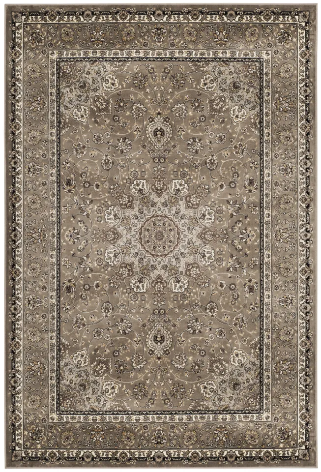 Arlo Home Woven Area Rug, ATL668P, Silver/Silver,  5' 3" X 7' 7"