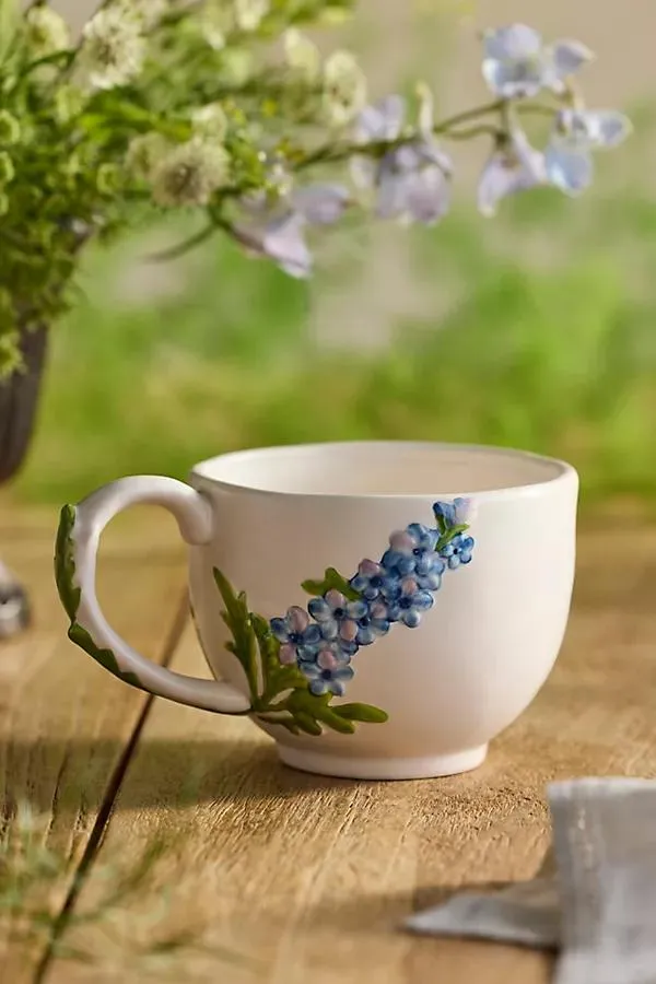 Flower of the Month Stoneware Mug