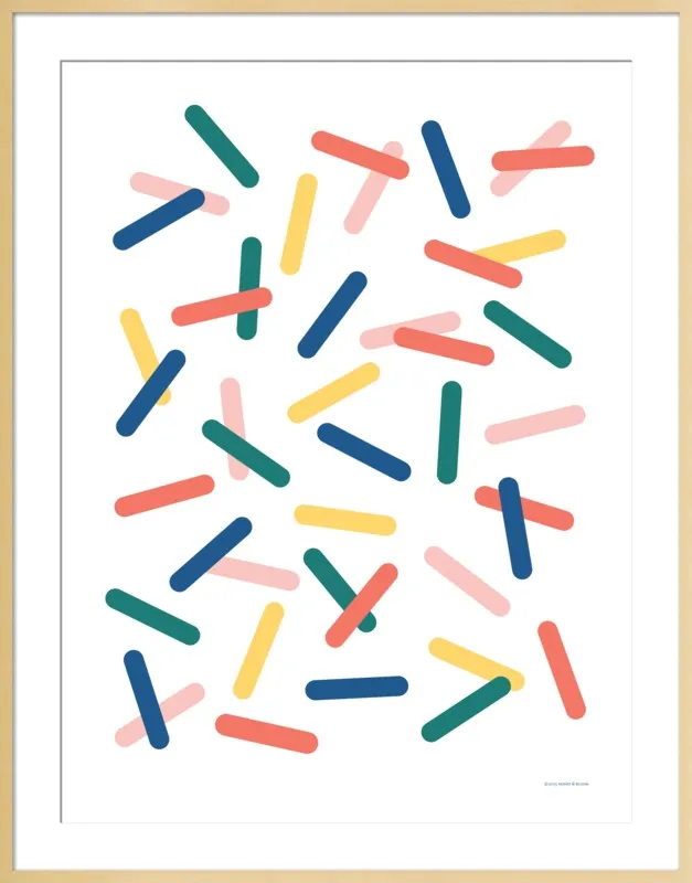 Sprinkle by Becky Hui Chan for Artfully Walls