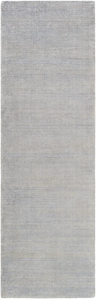 Prague Gray Indoor 2'6" x 8' Handmade Rug