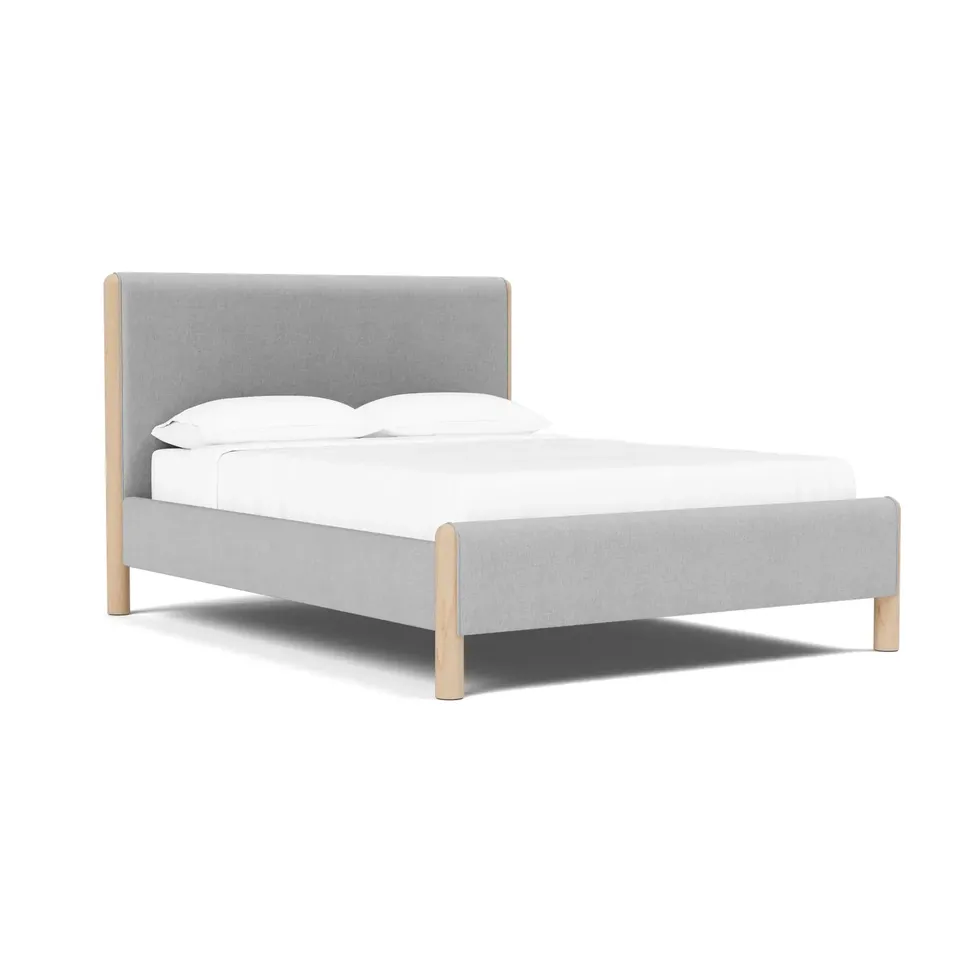 The Citizenry Laurel Bed with Low Footboard | King | Brown