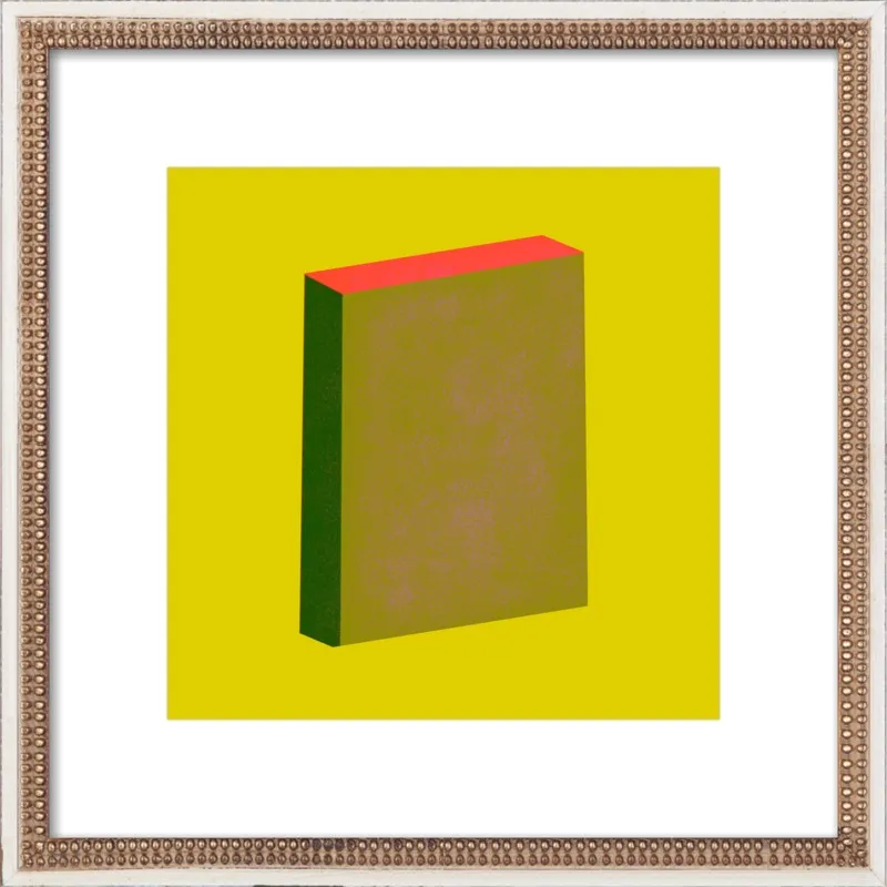 Color Books 4, Olive, Forest, Hot Red & Pear Green by Jessica Poundstone for Artfully Walls