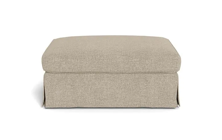 Caitlin Slipcovered Ottoman by The EverygirlÃ?Â®