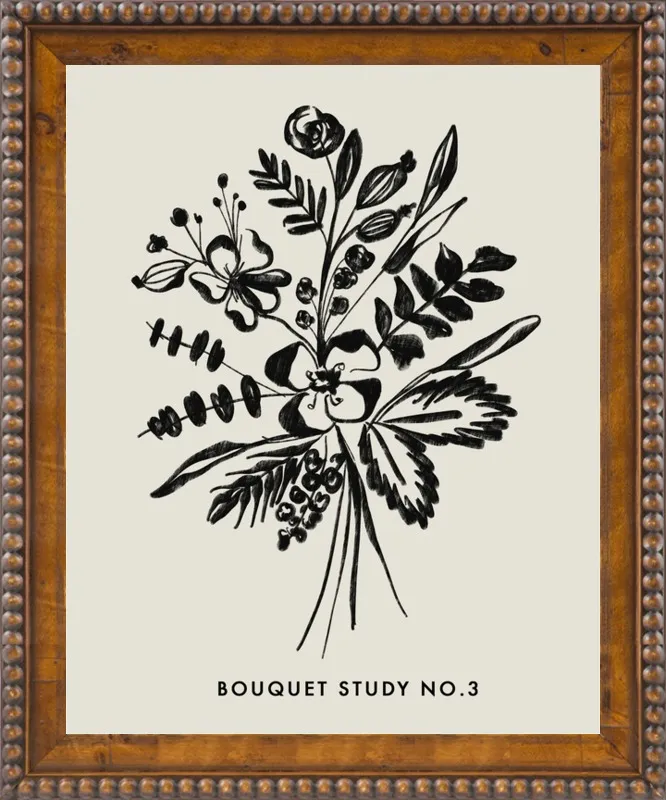 Bouquet Study No. 3 by Nancy Noreth for Artfully Walls