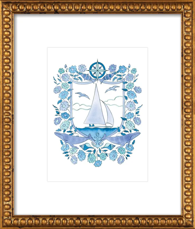 Setting Sail by Rachel Rogers for Artfully Walls