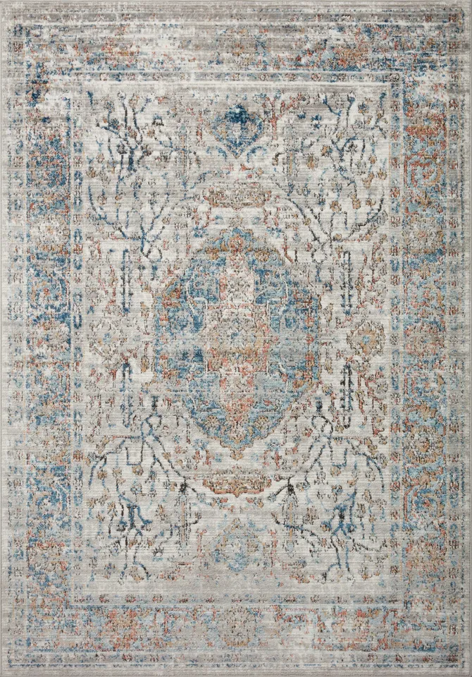 Loloi Bianca Stone / Multi 3'-4" x 5'-7"