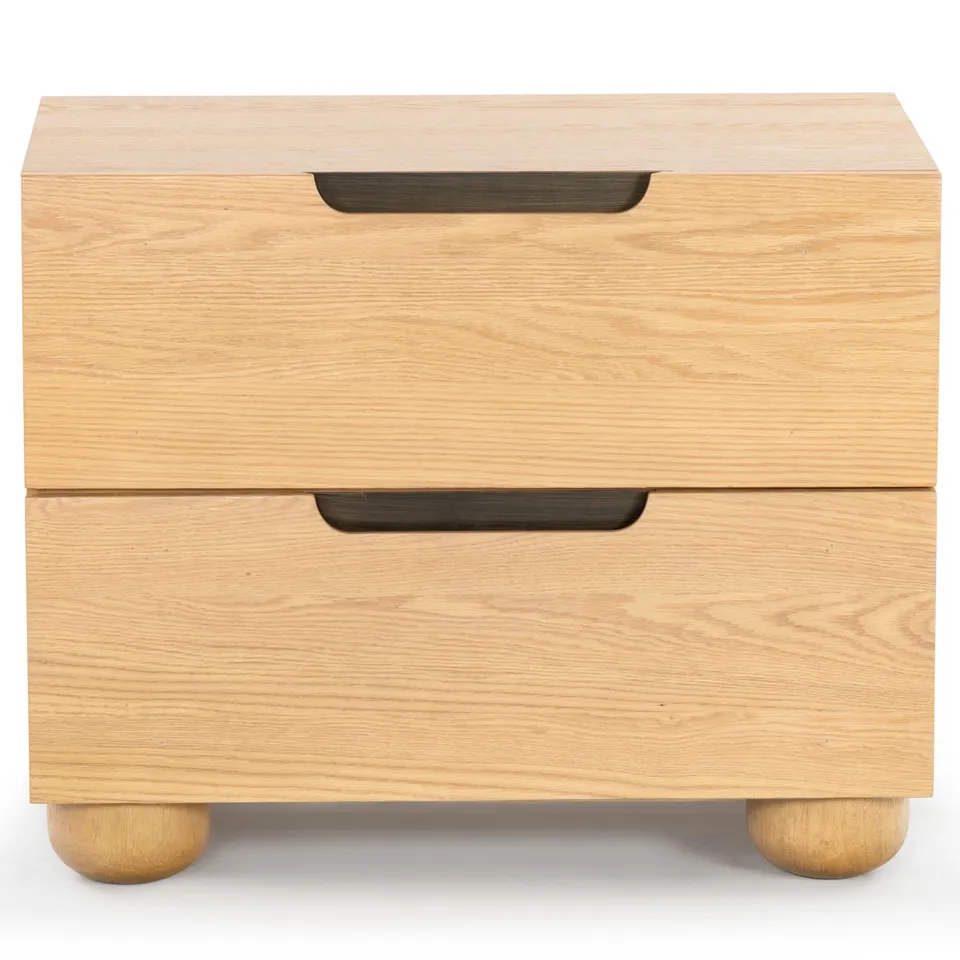 Beethoven 2 Drawer Nightstand - Natural