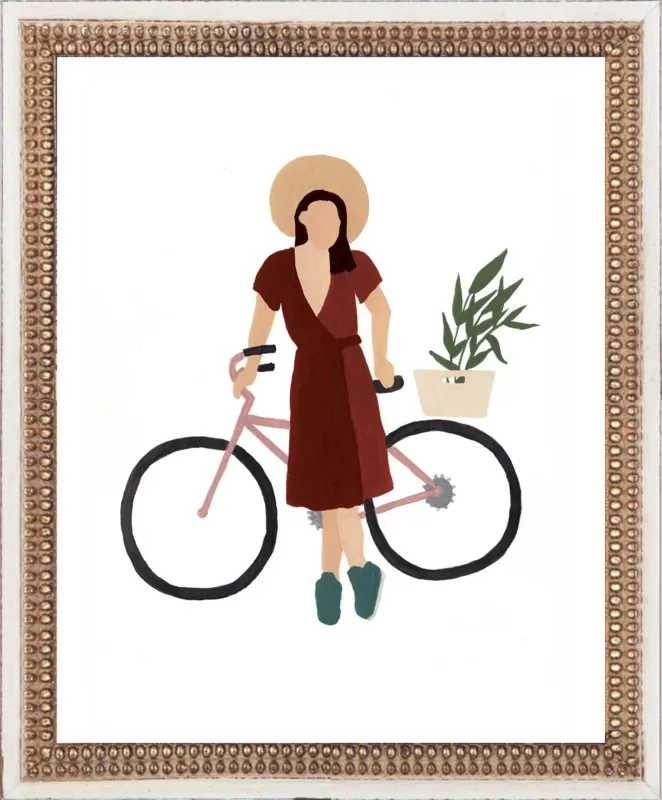 Biking Beauty by Taylor Ann for Artfully Walls