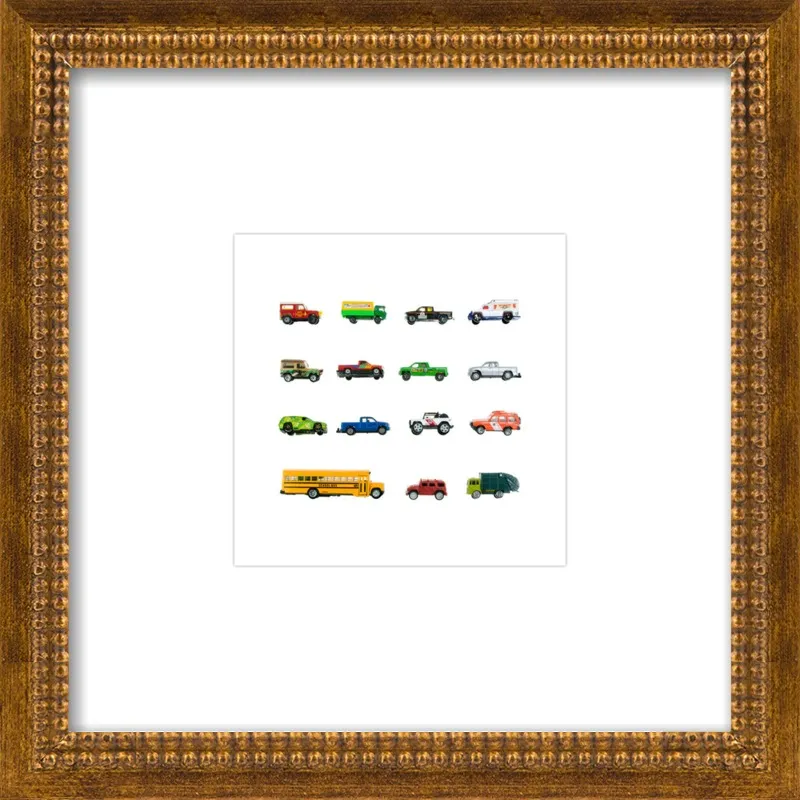 Vintage Toy Trucks by Jennifer Steen Booher for Artfully Walls