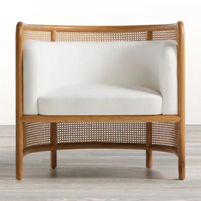 Fields Cane Back Accent Chair by Leanne Ford