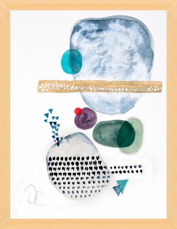 Under the sea by Victoria Gonzalez for Artfully Walls