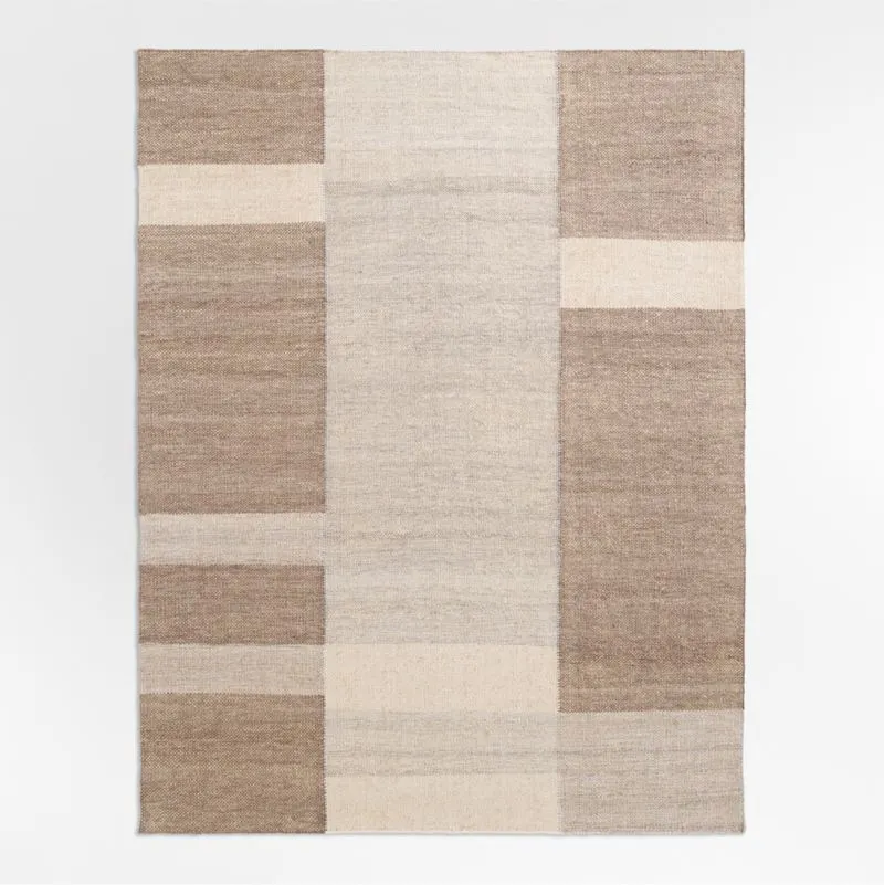 Jackson Performance Handwoven Beige Area Rug 9'x12'