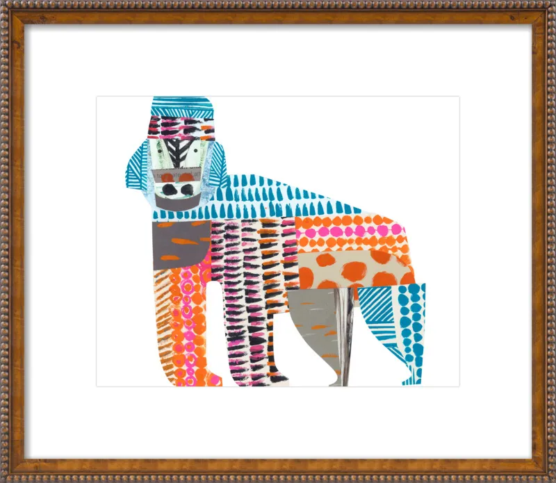 gorilla by Clare Youngs for Artfully Walls