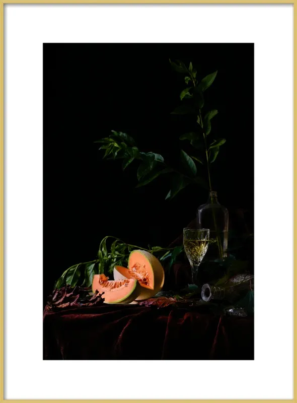 Cantaloupe by Dustin Halleck for Artfully Walls