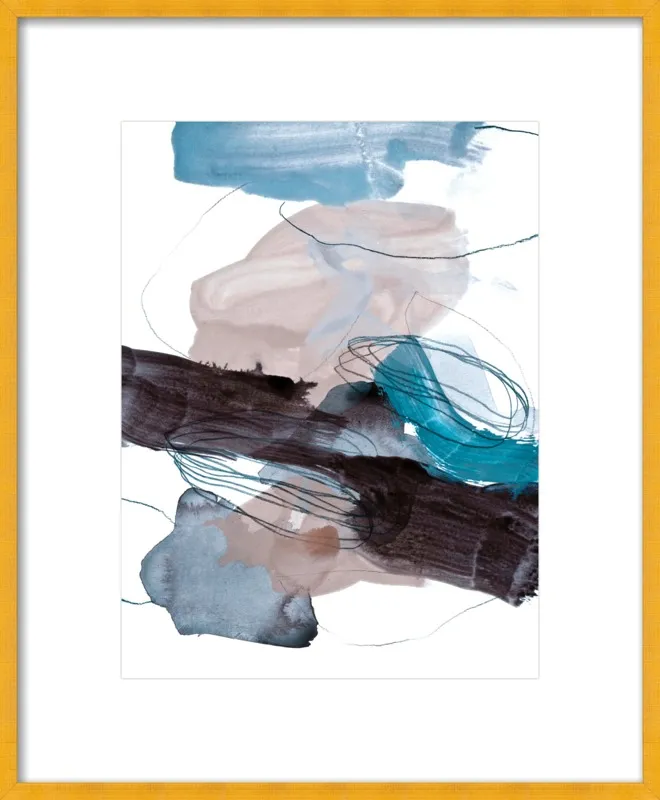 abstract painting VIII by Iris Lehnhardt for Artfully Walls