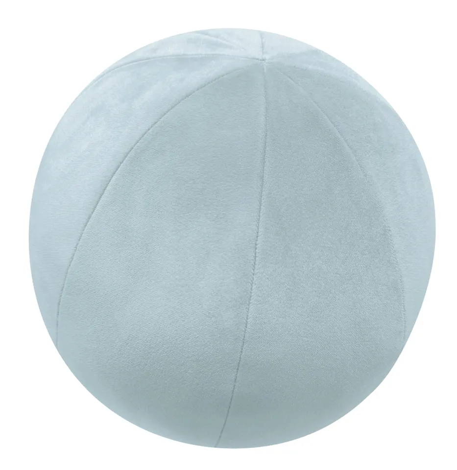 THE STANDARD BALL PILLOW :: MELROSE VELVET // MIST - STANDARD BALL PILLOW