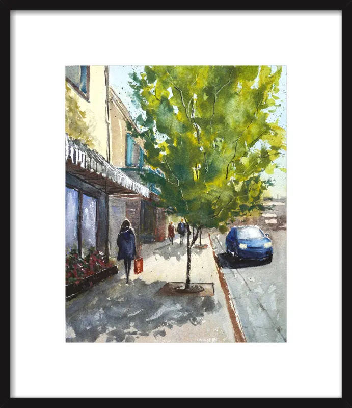 Shops in Laguna by Lauren Dusing for Artfully Walls