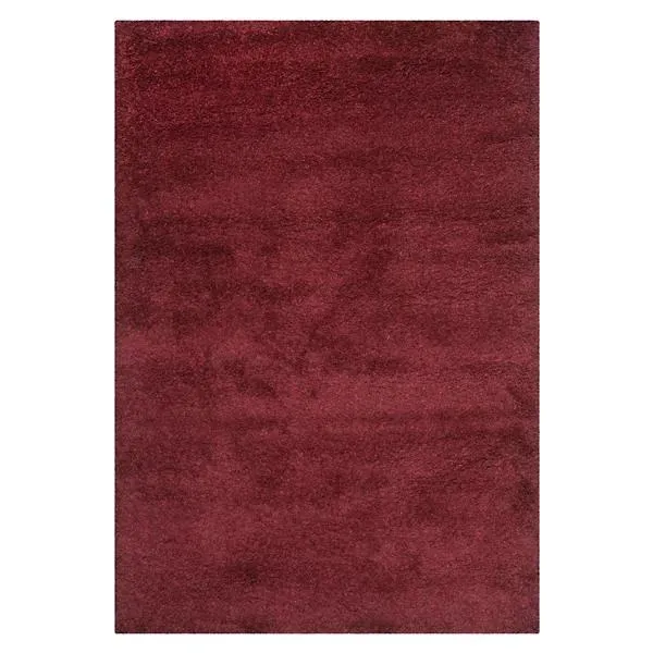 Cozy Shag Solid Bold Area Rug