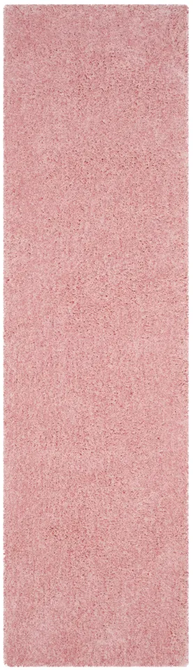 Arlo Home Hand Tufted Area Rug, SGTW711M, Pink,  2' 3" X 8'