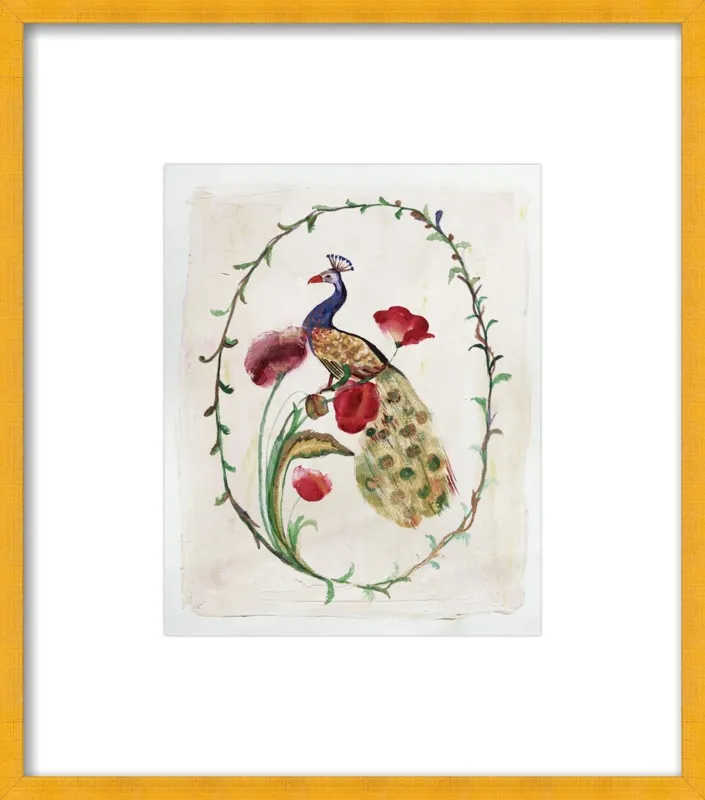 Peacock by Ruti Shaashua for Artfully Walls