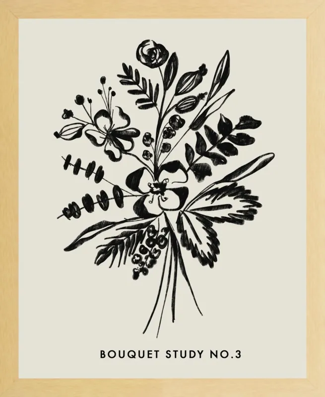 Bouquet Study No. 3 by Nancy Noreth for Artfully Walls
