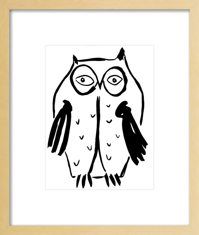 Hoo Hoo Four by Kate Roebuck for Artfully Walls