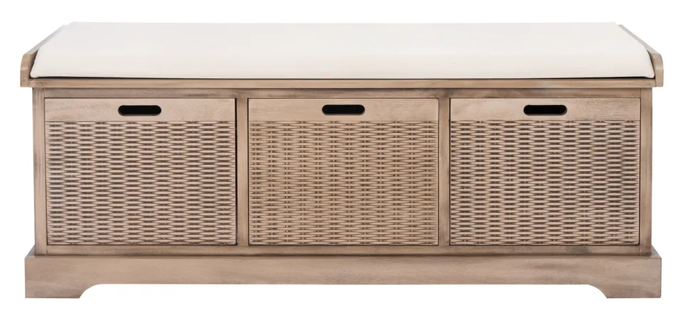 Landers 3 Drawer Cushion Bench - Sand