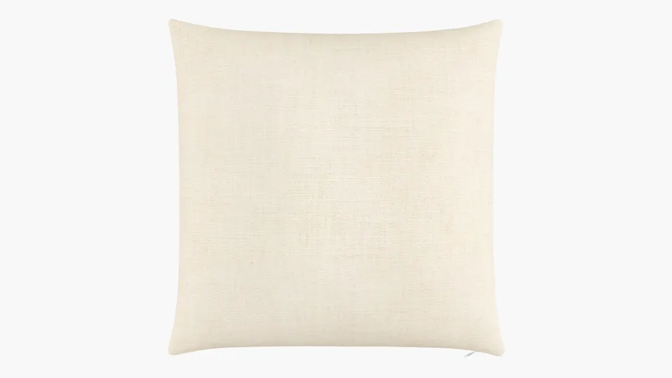 Throw Pillow 26", Talc Everyday Linen, 26" x 26"